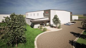Vantage Aviation building rendering