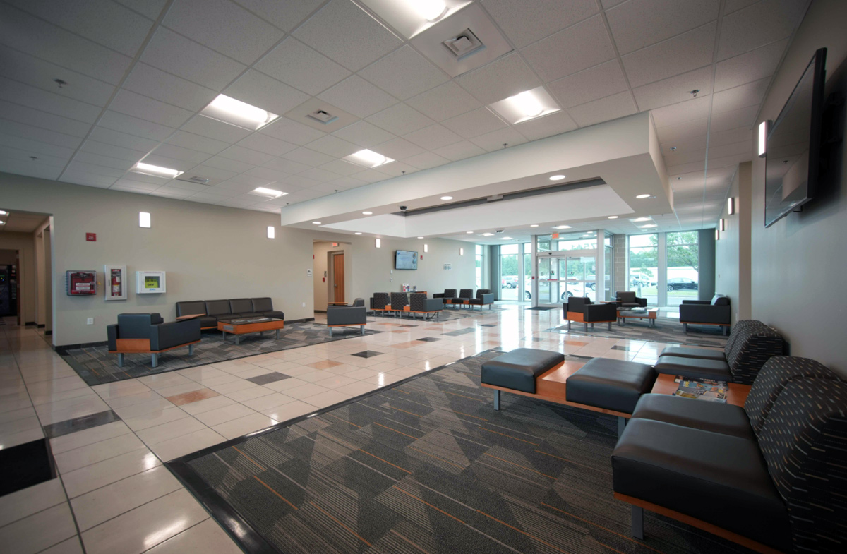 reception area